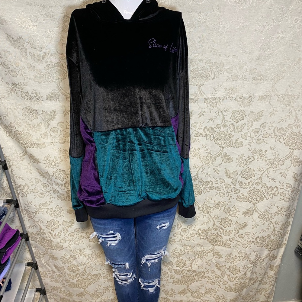 EDM / Rave hoodie . Slice of life company .